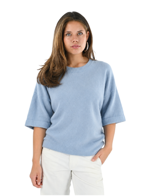 Denmark knit tee - blauw