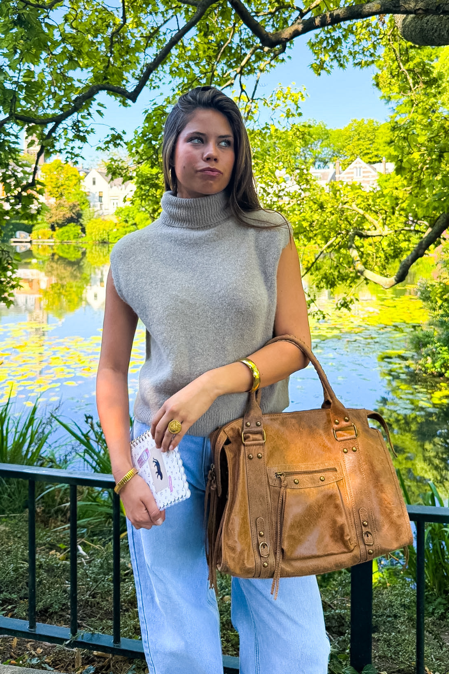 Icon bag - bruin