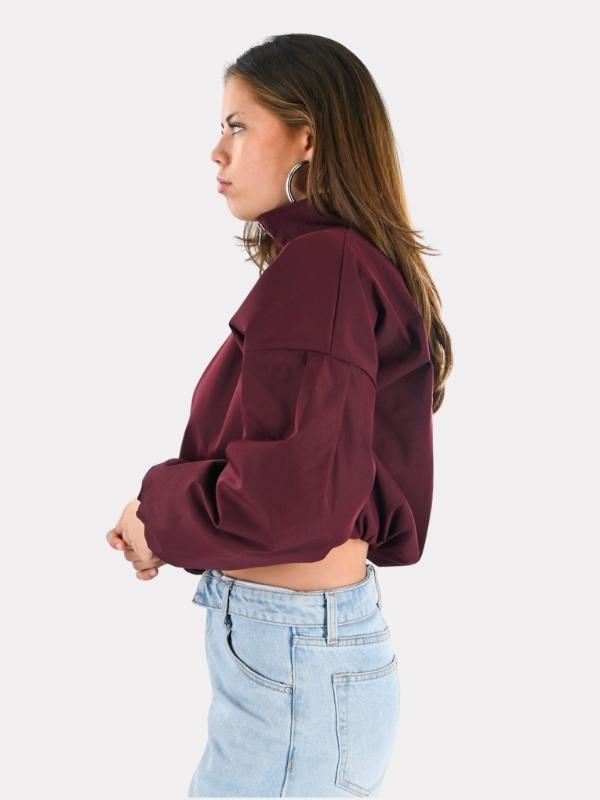 Essential Jacke - Bordeaux