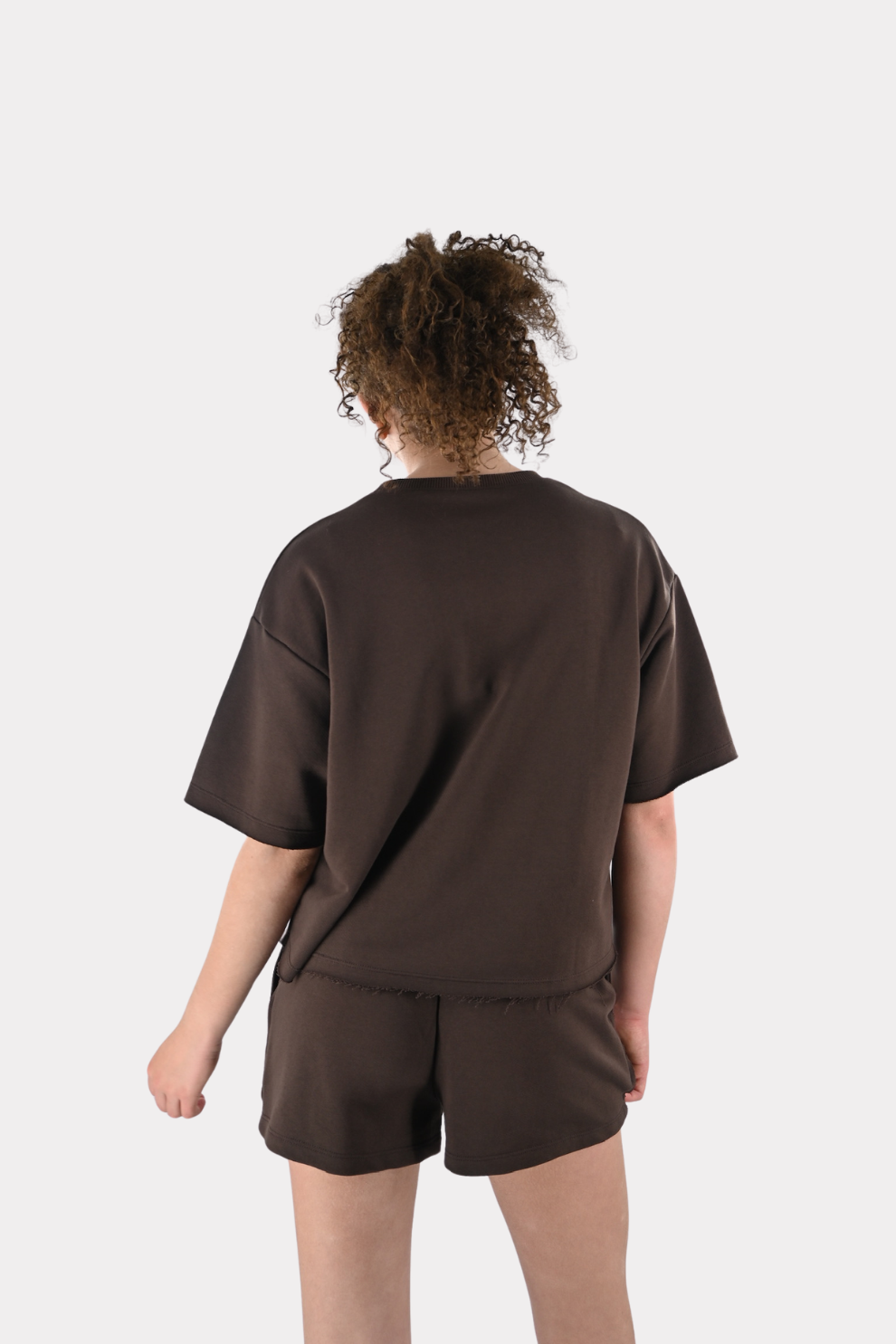 Short collège - marron