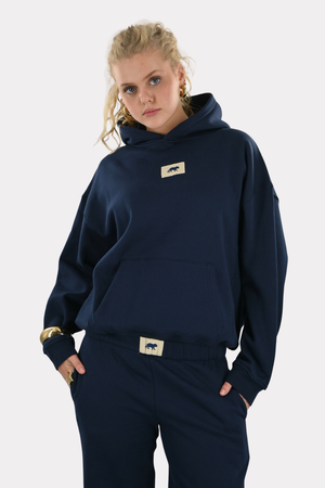 Tiger-star-sweat-à-capuche-lounge-marine-Fashiontiger-2