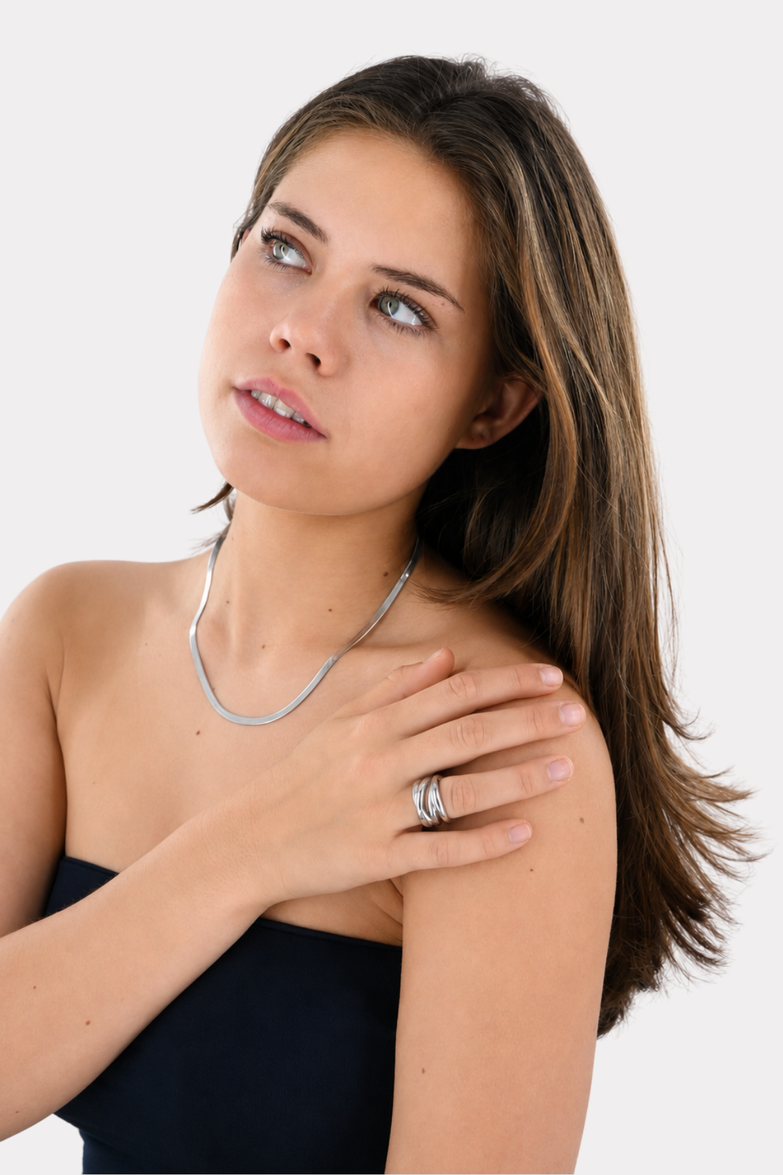 Layered ring - zilver