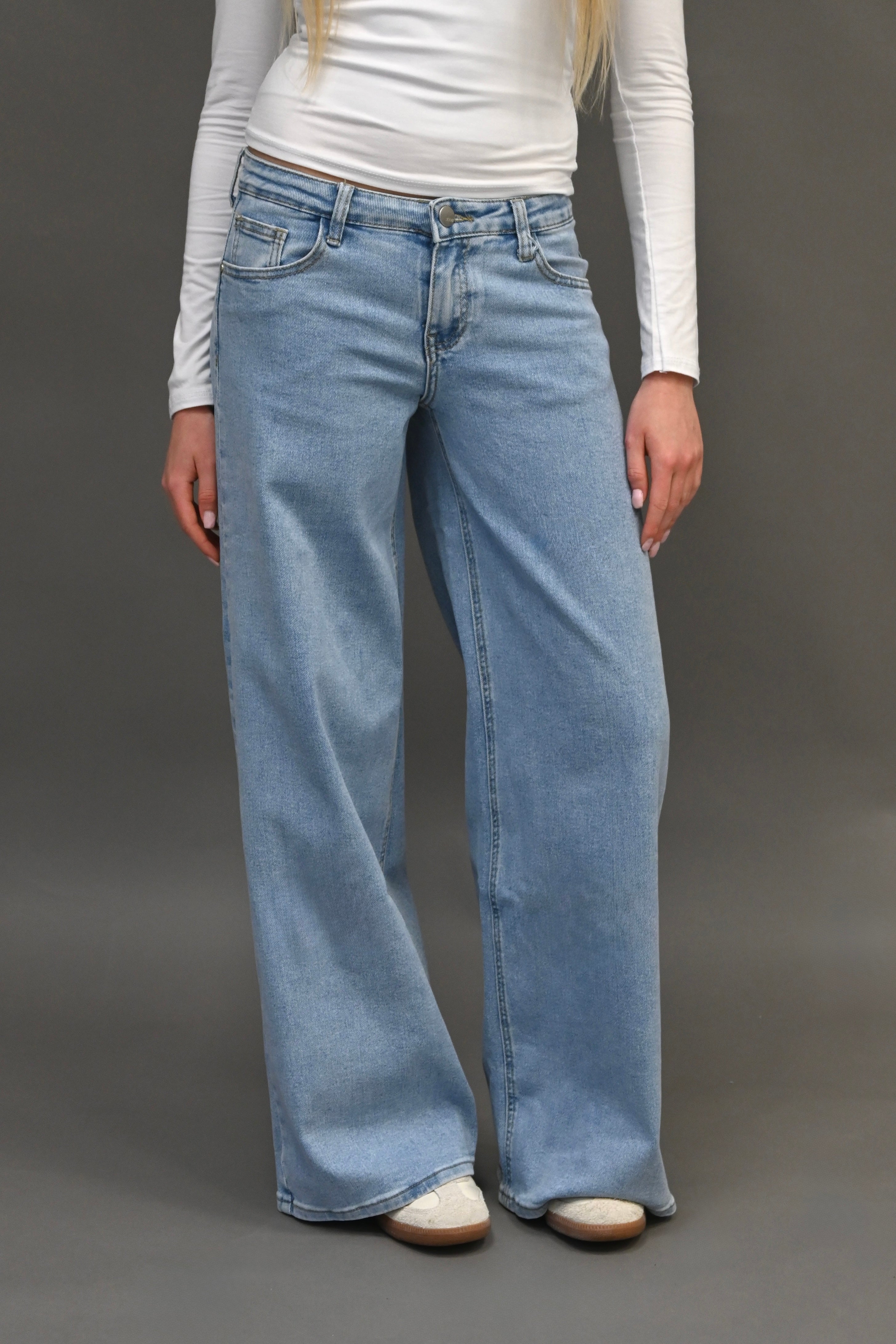 Everyday Low Waist Jeans - blau
