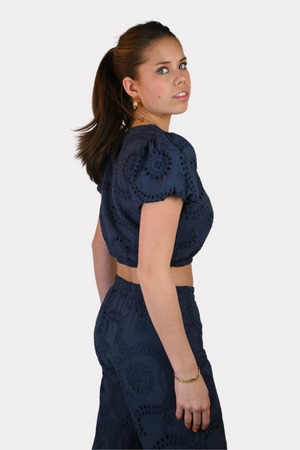 <tc>Valencia top - Navyblau</tc>