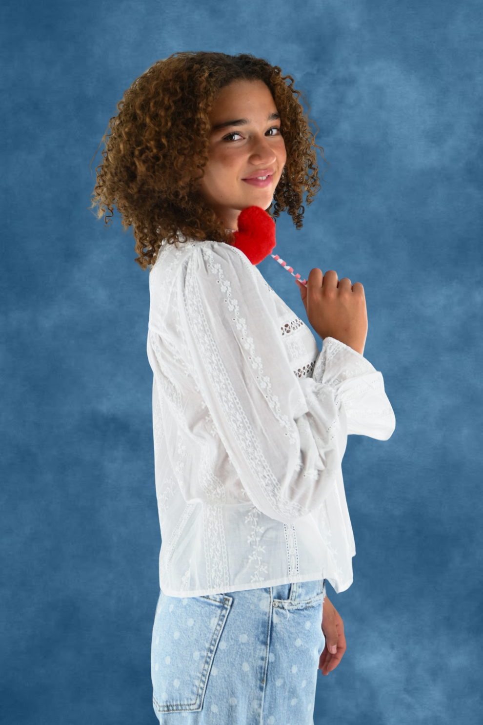 Amalien blouse - wit