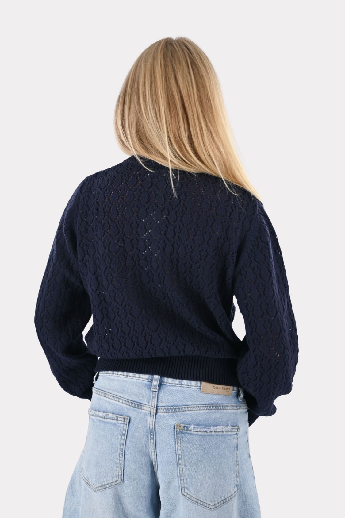Cardigan Alison - bleu marine