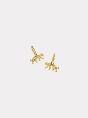 Go get them Tiger-Ohrringe - Gold
