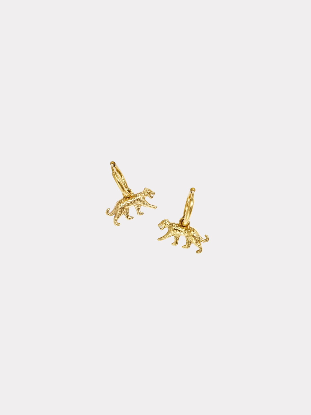 Go get them Tiger-Ohrringe - Gold