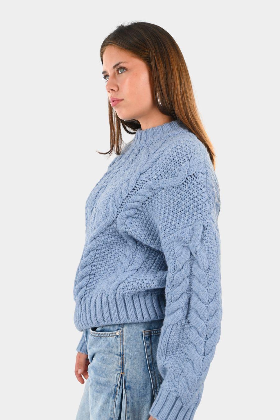 Cambridge Strick - blau