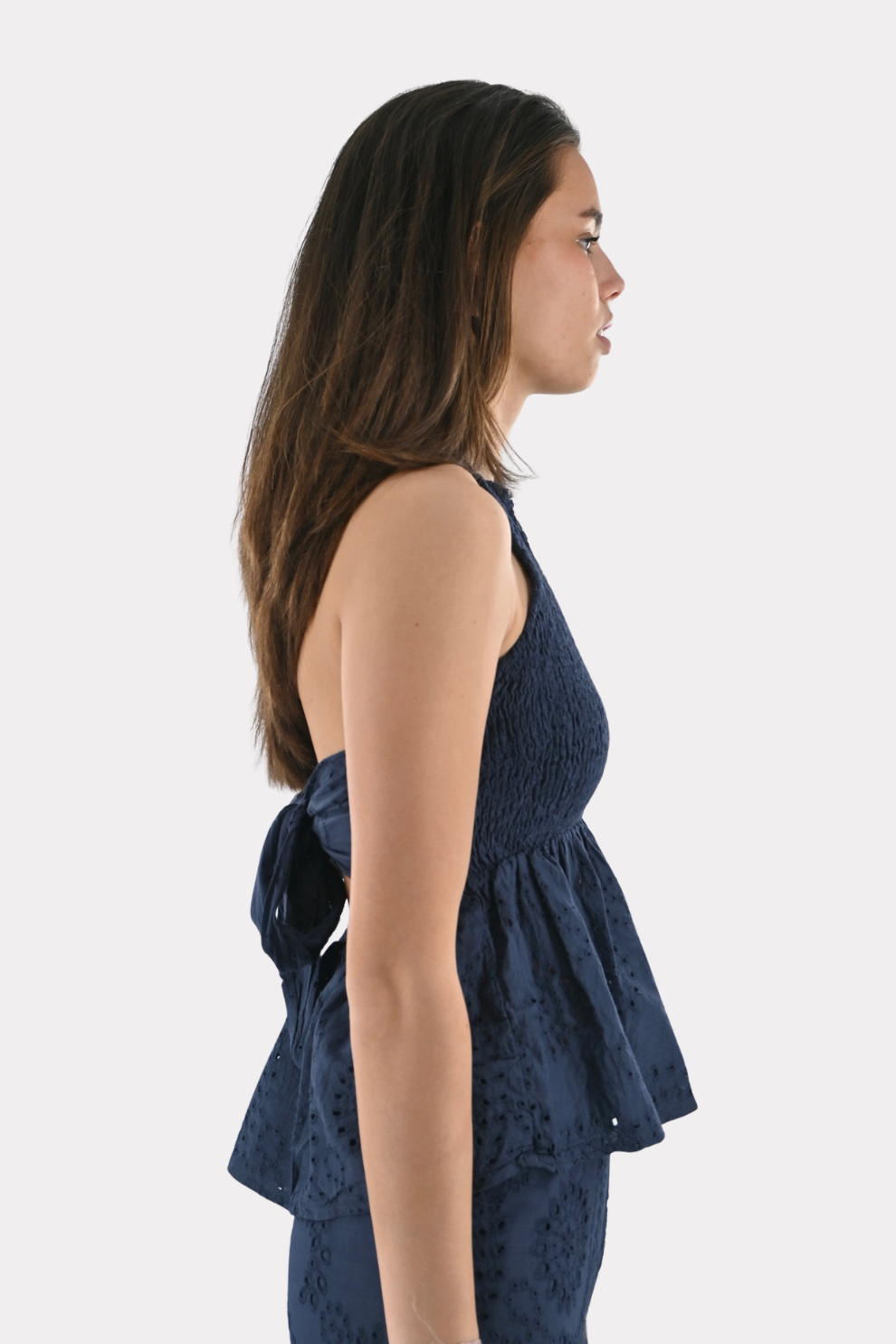 Summer pop top - navy