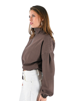 Autumn jacket check - bruin