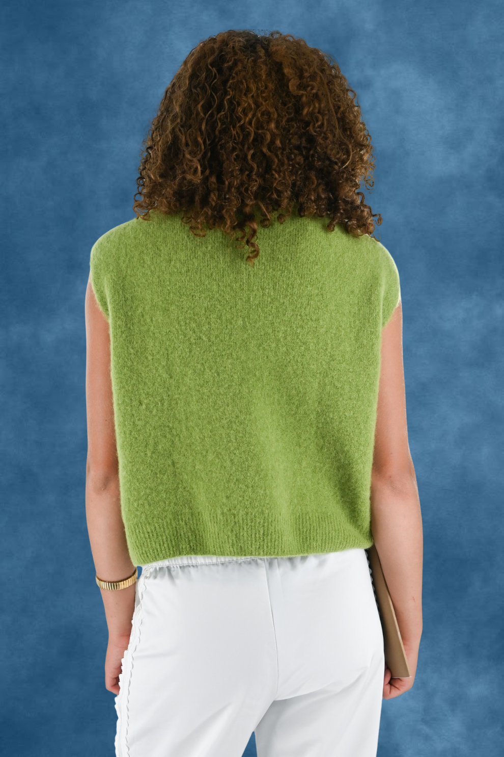 Cozy High Knit - Salbeigrün