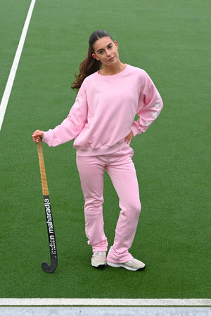 Sweat-shirt d'entraînement Tiger - rose bébé