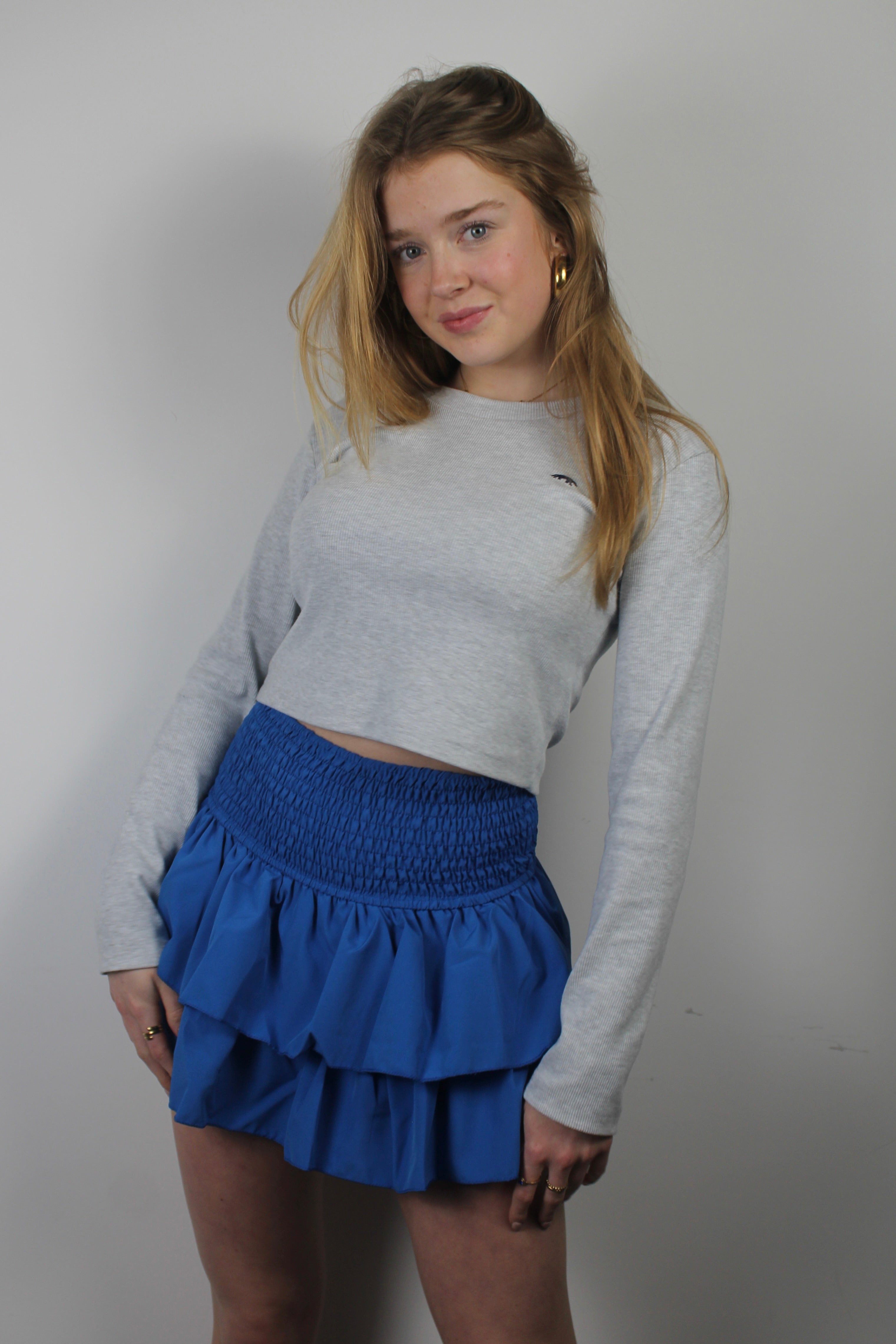 Cobalt skort - blauw