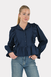 Josephine-blouse-navy-fashiontiger