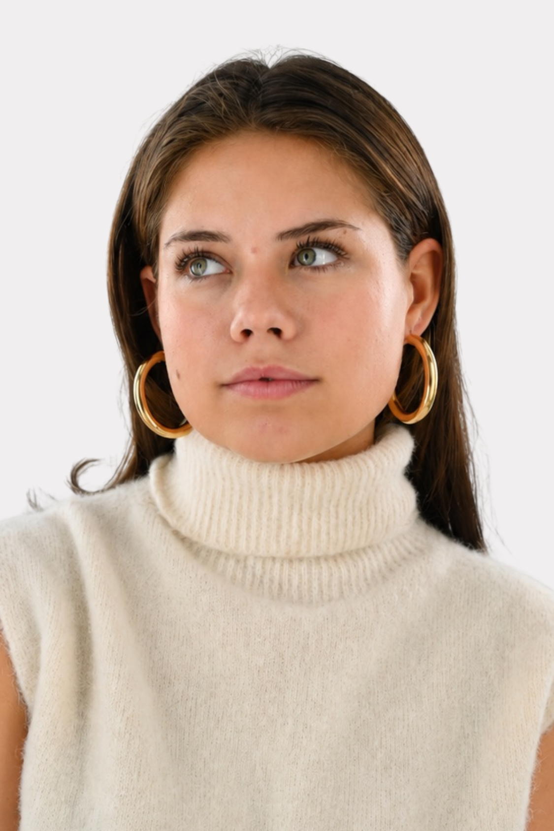 Basic hoops middel - goud
