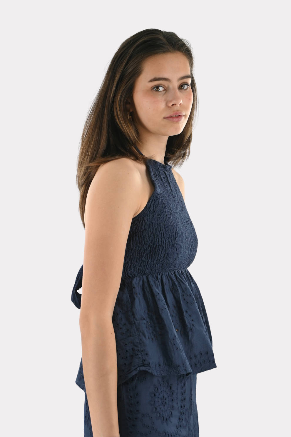 Summer pop top - navy