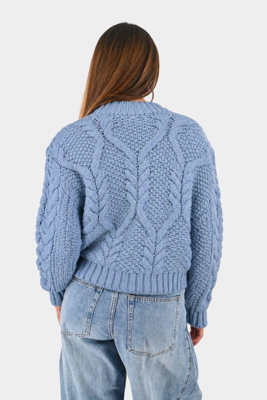Cambridge Strick - blau