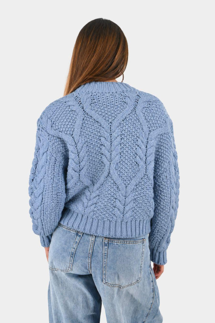 Cambridge Strick - blau