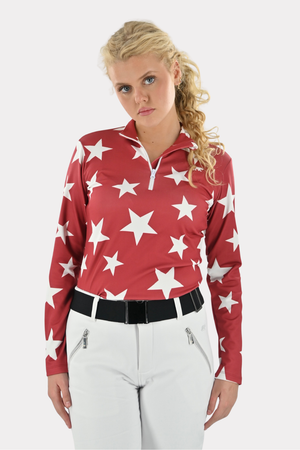 Starry-Skipullover-Bordeaux-Fashiontiger