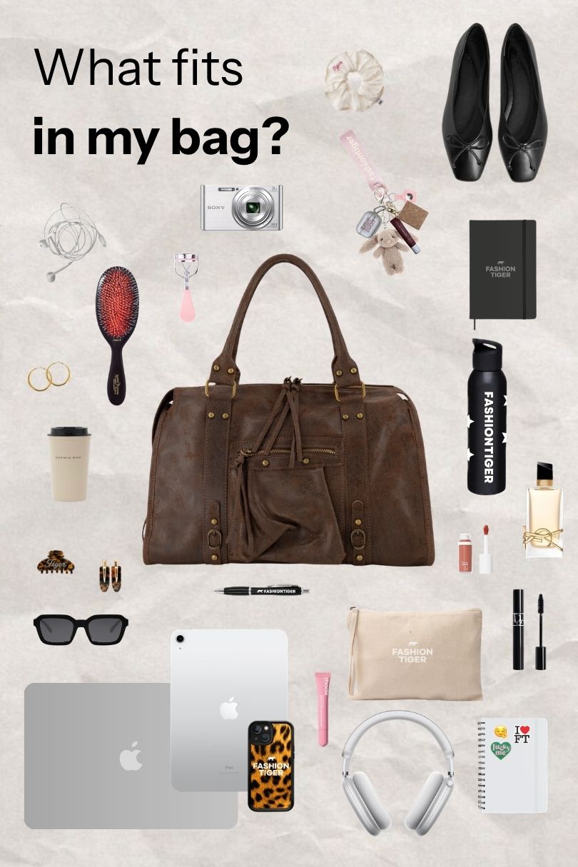 Icon-Tasche - Dunkelbraun
