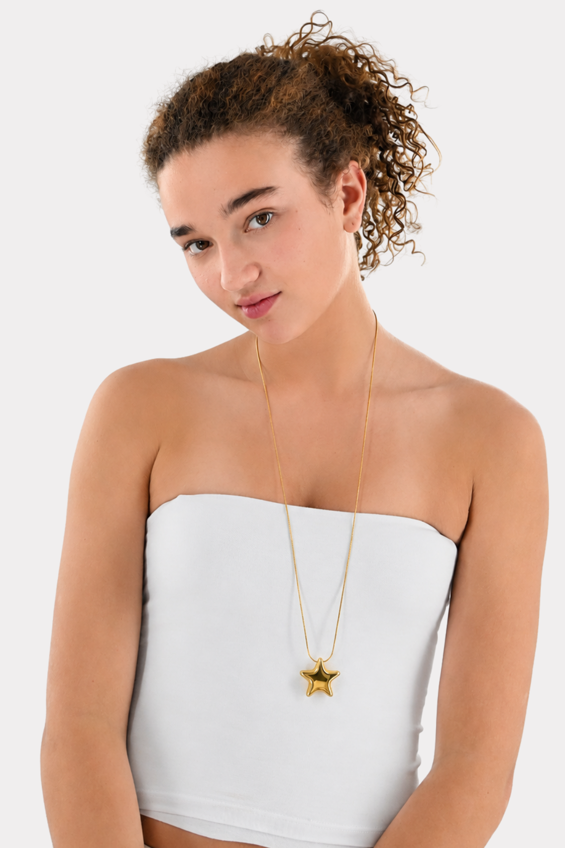 Starry dreams necklace - by tiger - goud