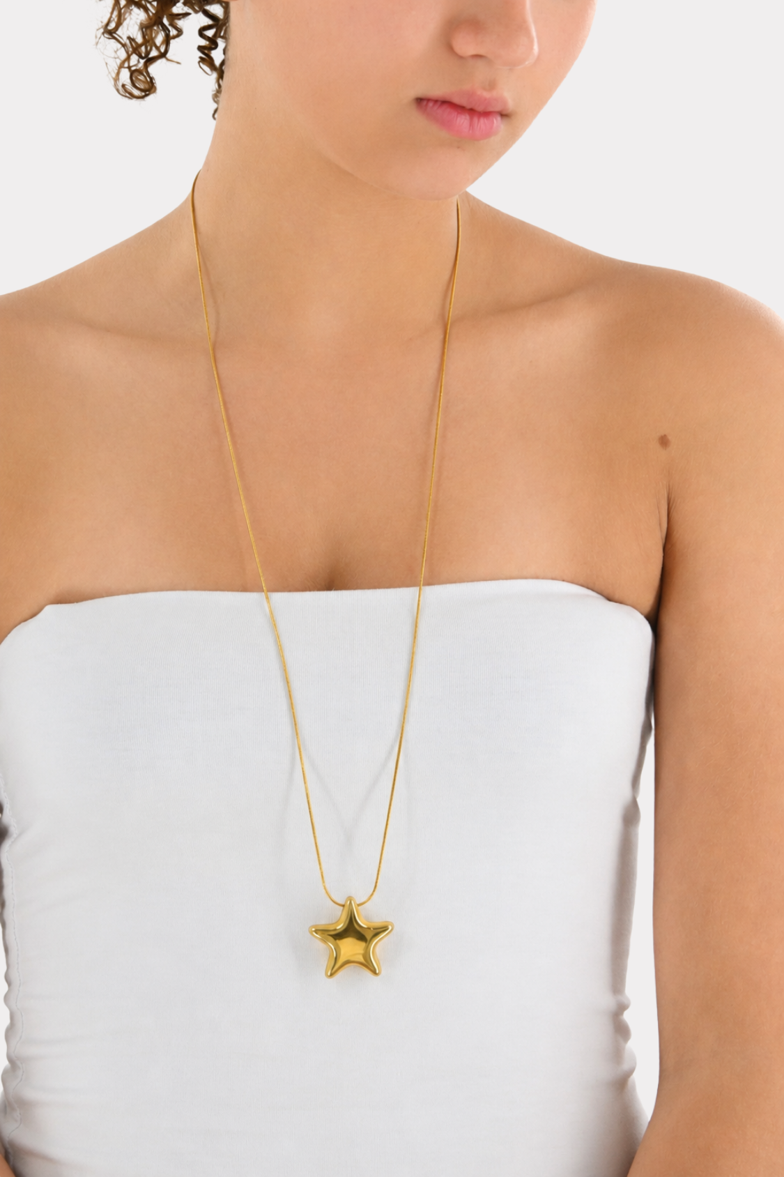 Starry dreams necklace - by tiger - goud
