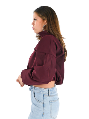 Veste essentielle - bordeaux