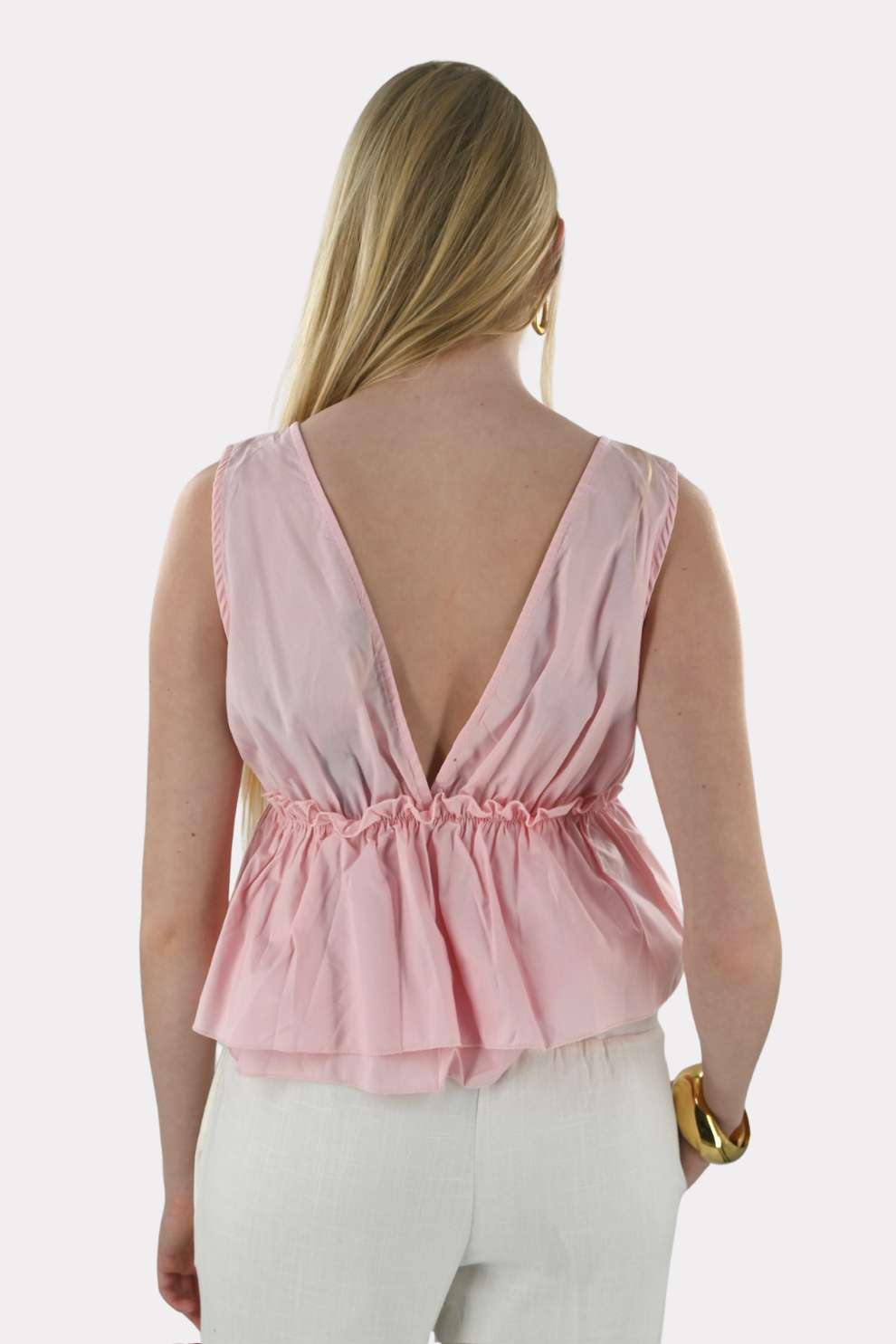 Coastal dream top - rose clair