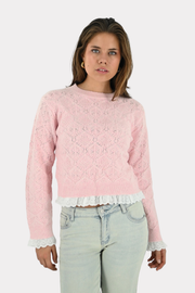 Amber-Strick, babyrosa Fashiontiger