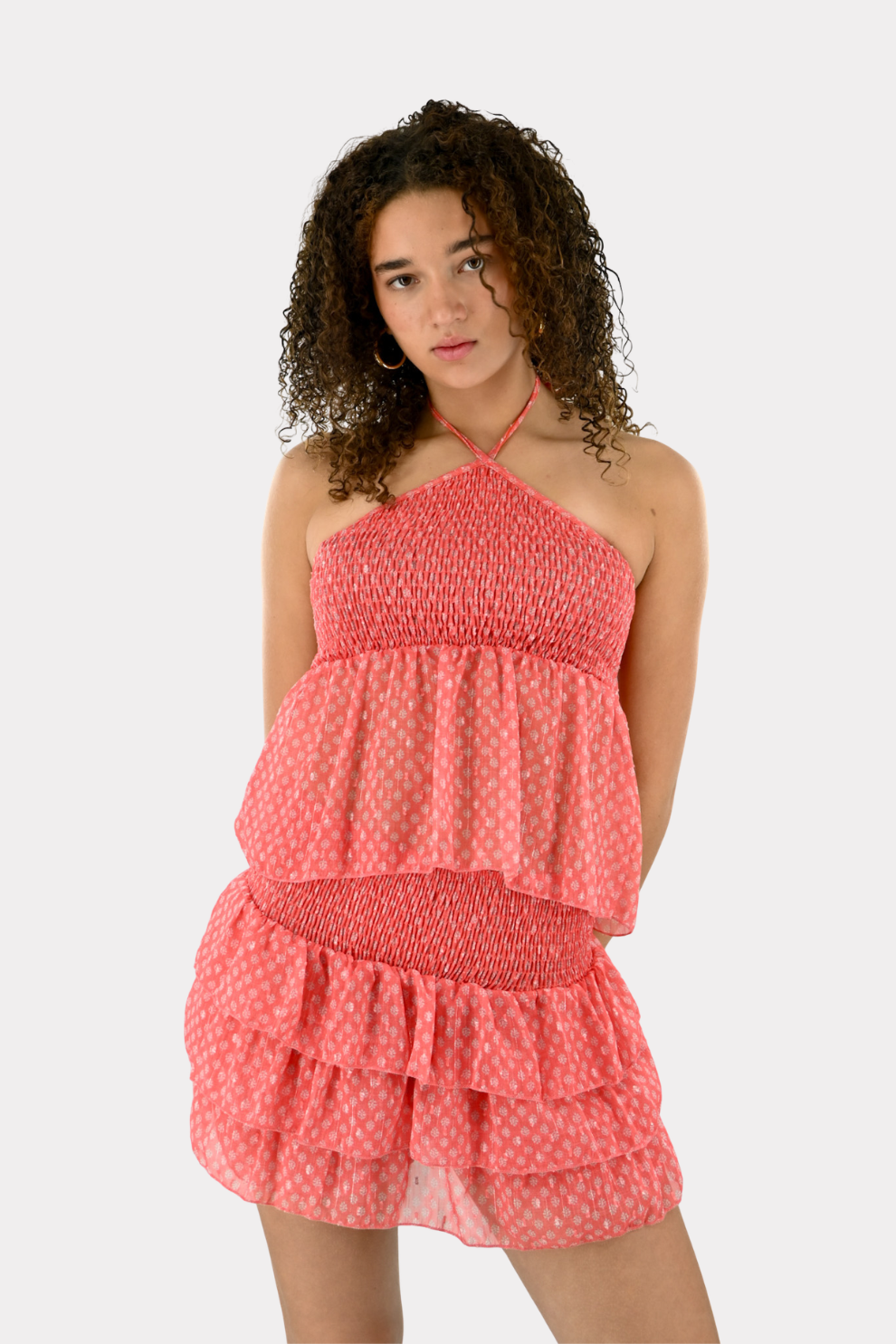 Blossy Skort - Coral
