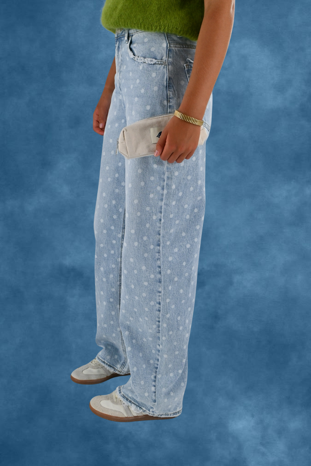 Jeans Dottie - bleu