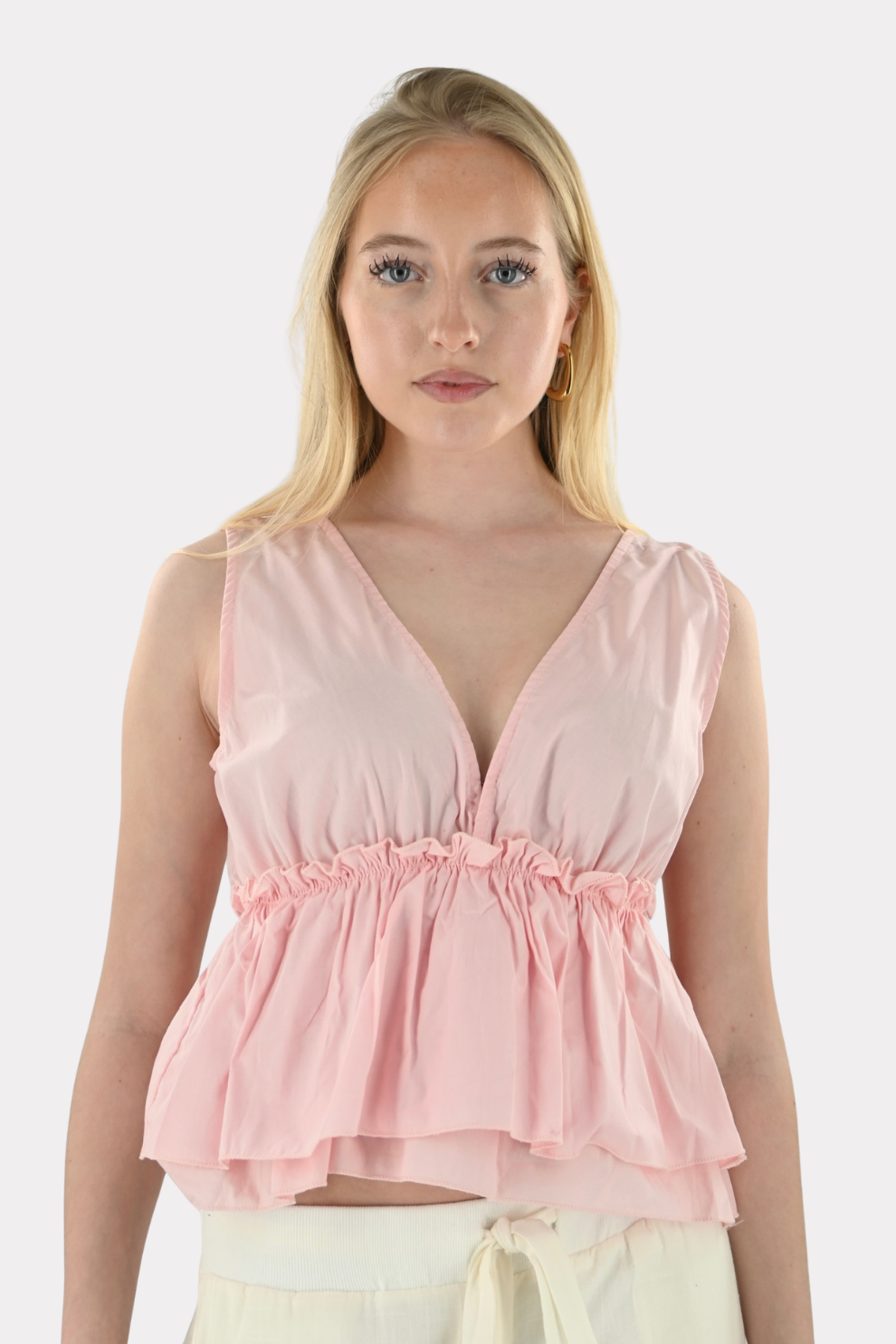 Coastal dream top - rose clair