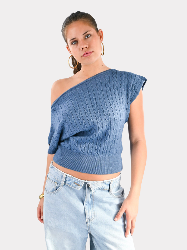 Top Mare - bleu