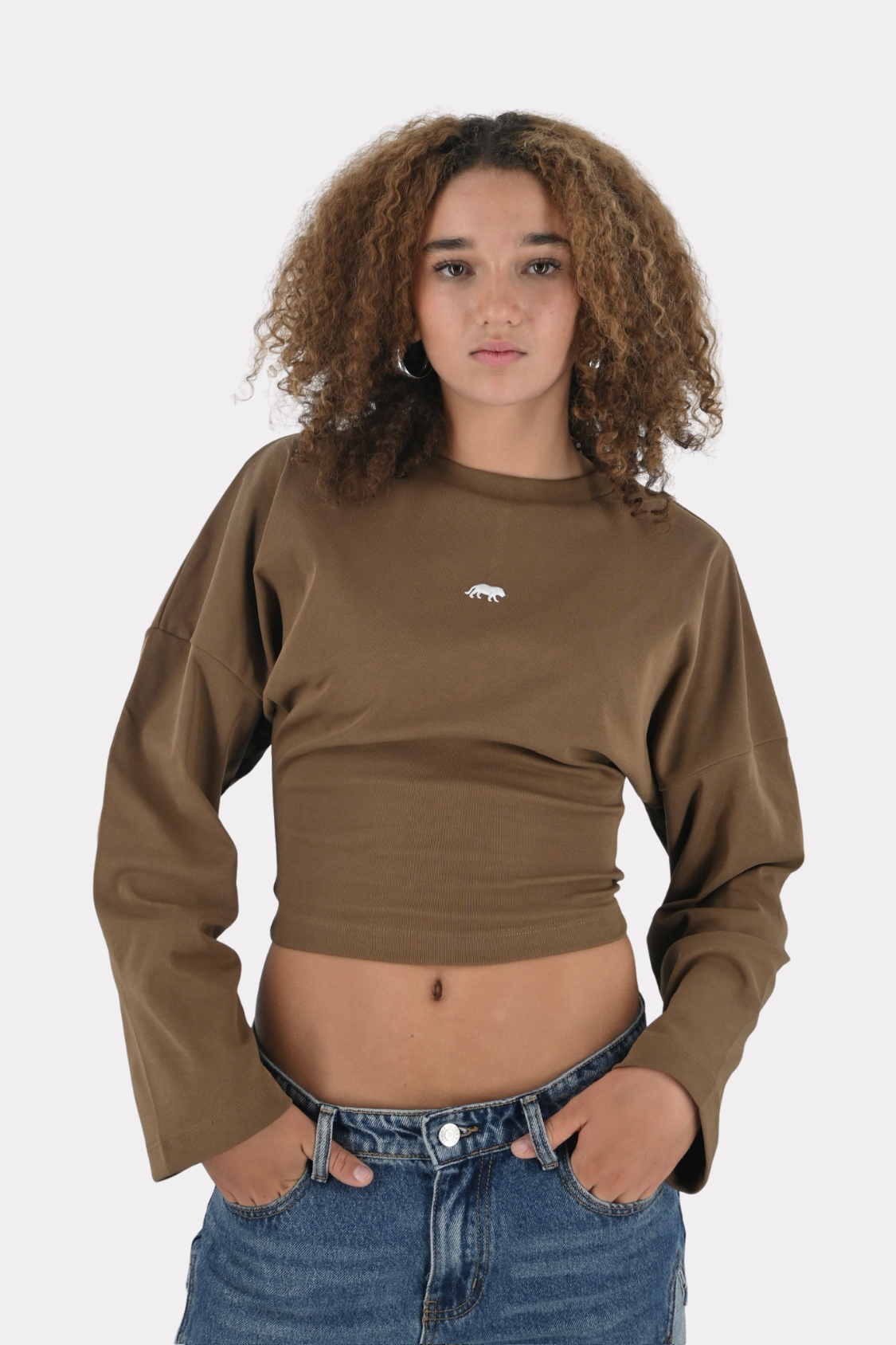 Snatched-tiger-tee-long-sleeve-brown-fashiontiger-1