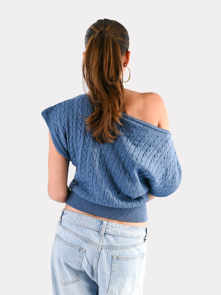 Top Mare - bleu