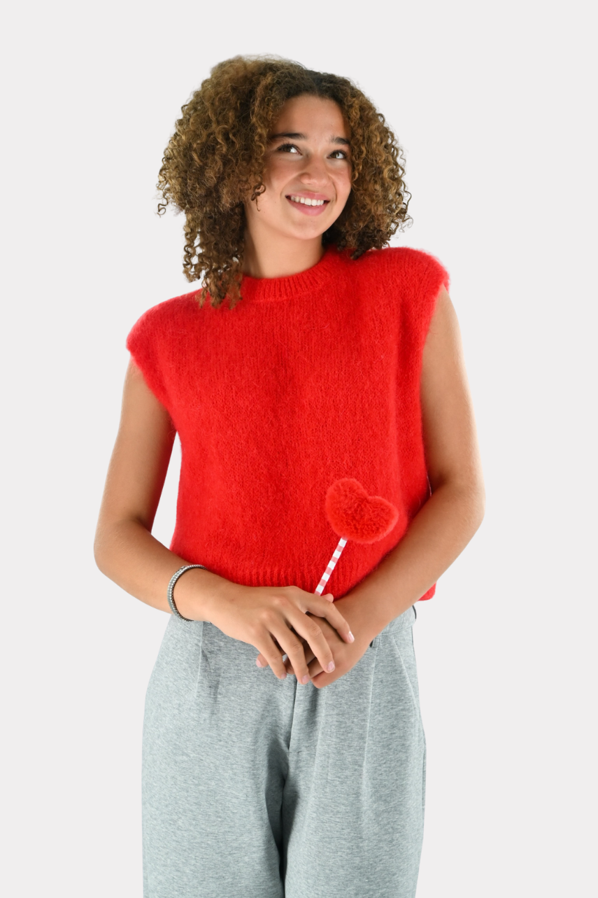 Super soft knit  - rood (pre-order)