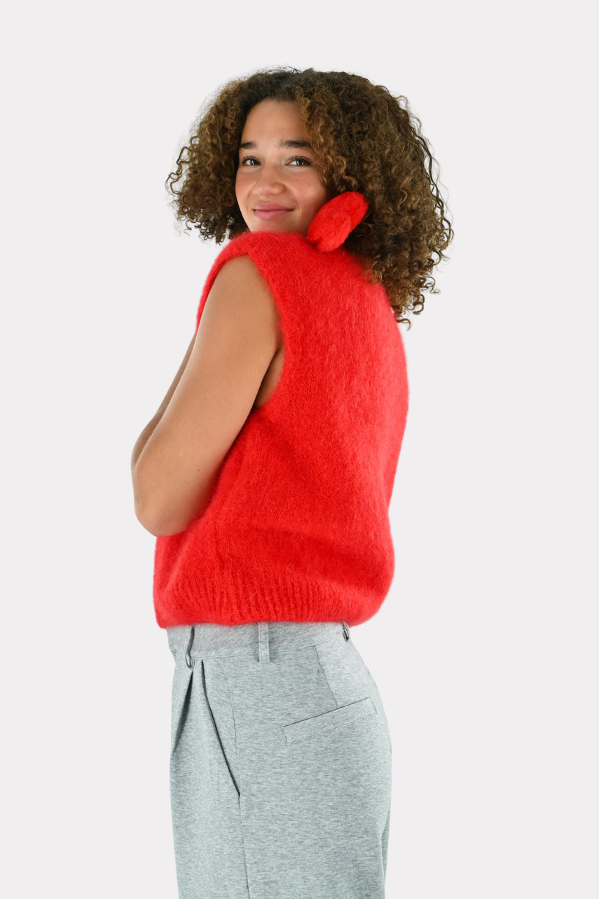 Super soft knit  - rood
