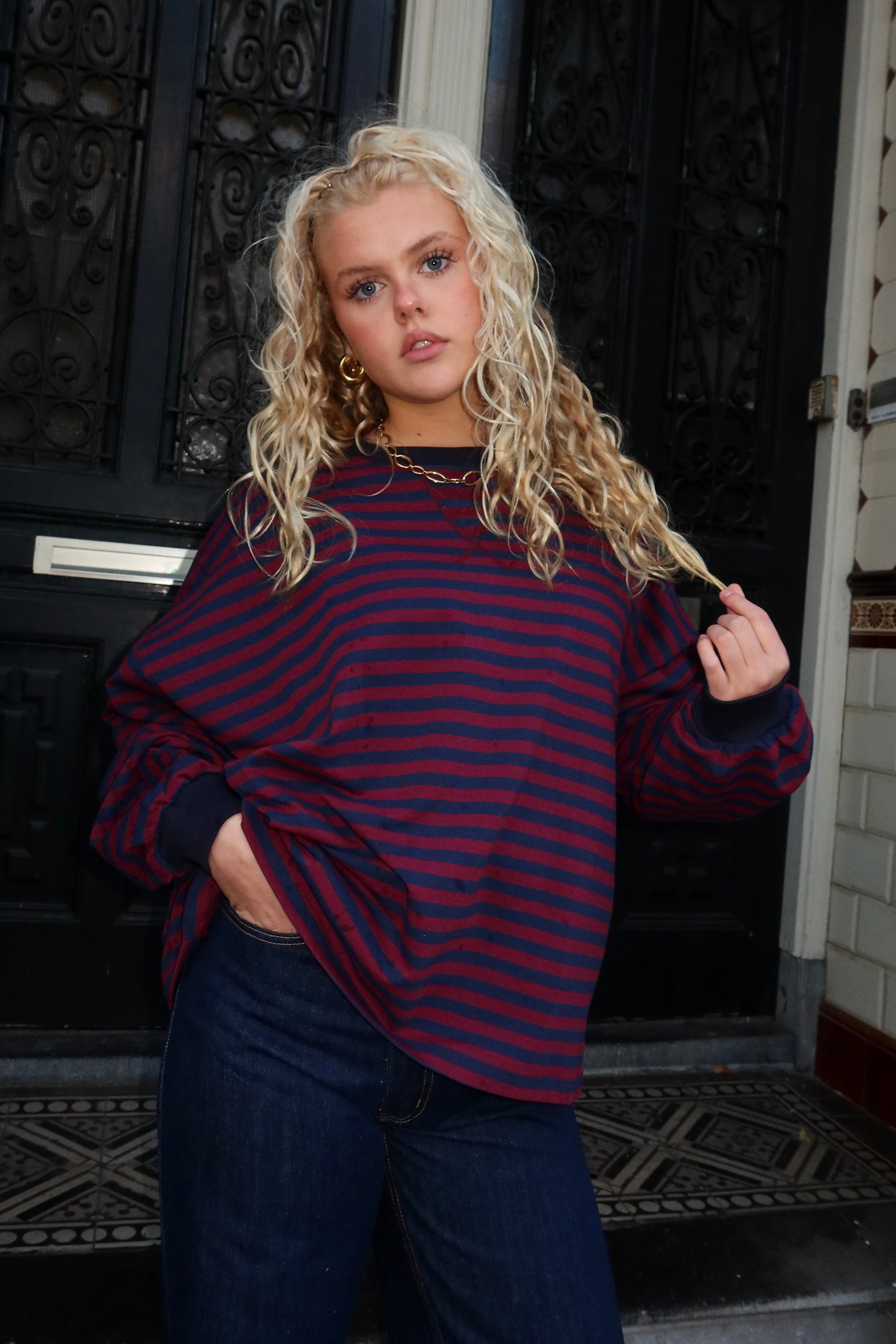 lore-tshirt-navy-bordeaux-fashiontiger-