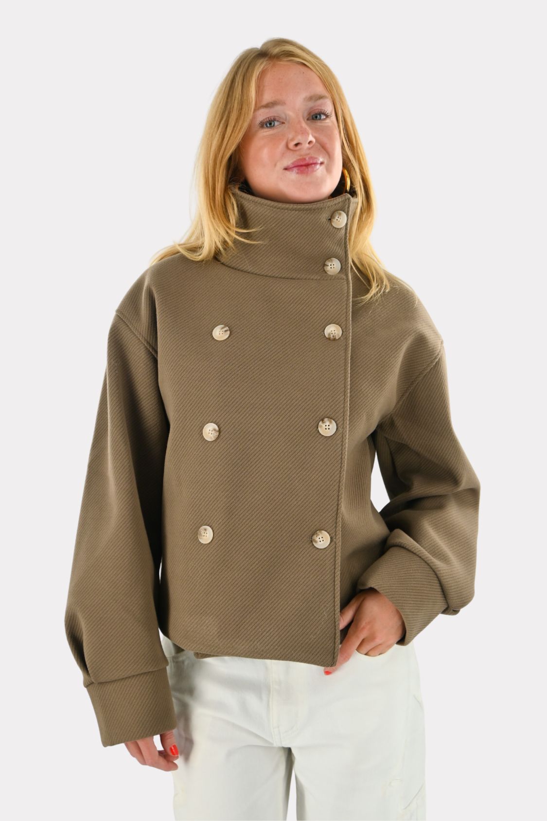 Olivia jacket - taupe