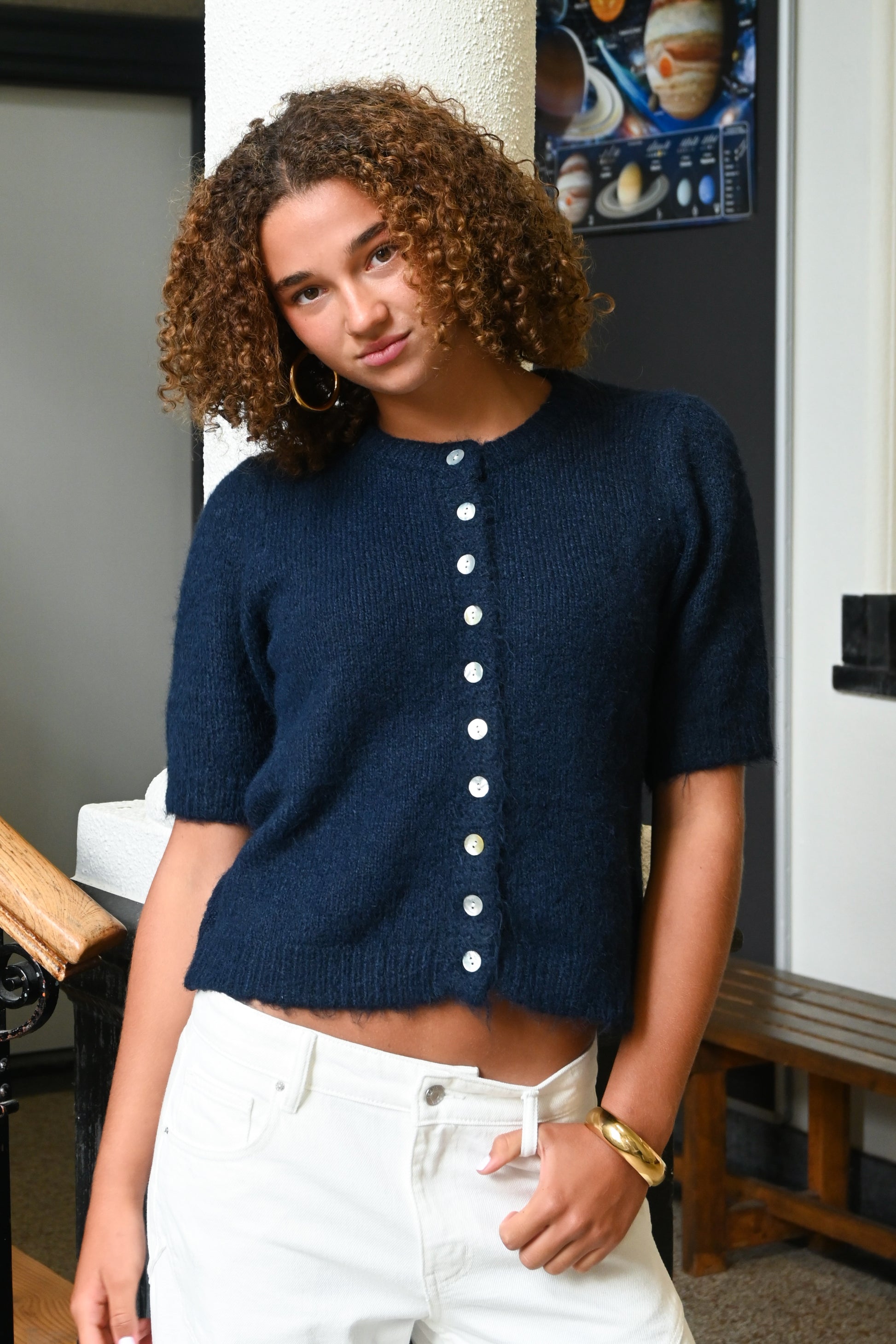 Rory cardigan - navy