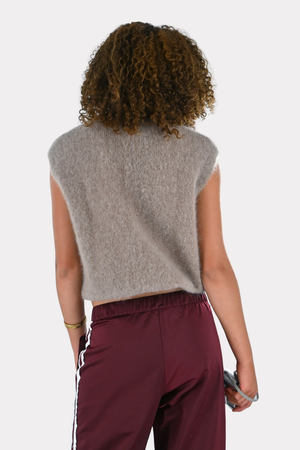 Superweicher Strick - Taupe