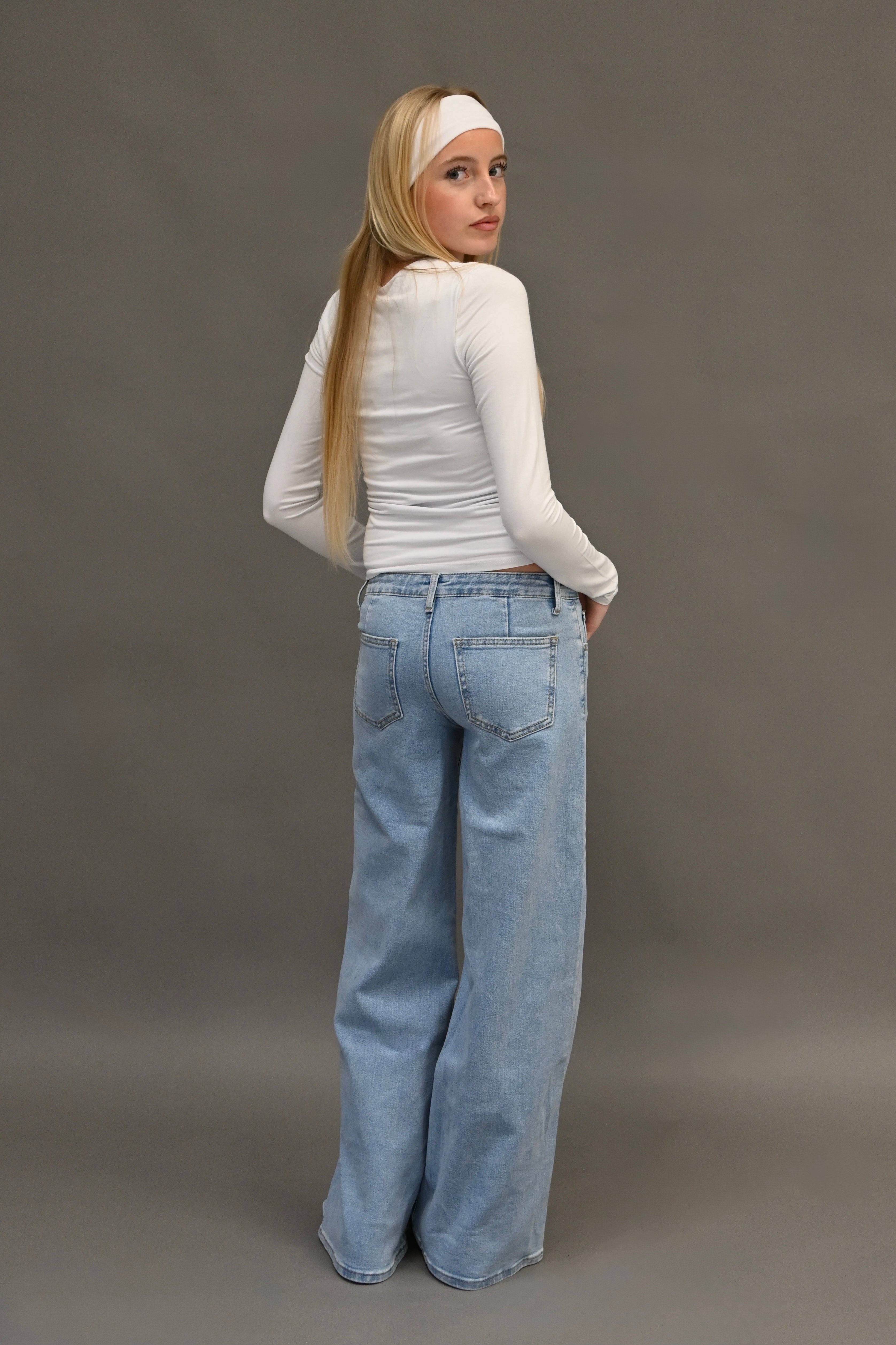 Everyday Low Waist Jeans - blau