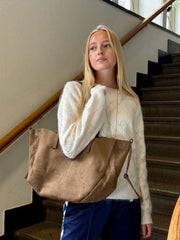 Signature bag - taupe