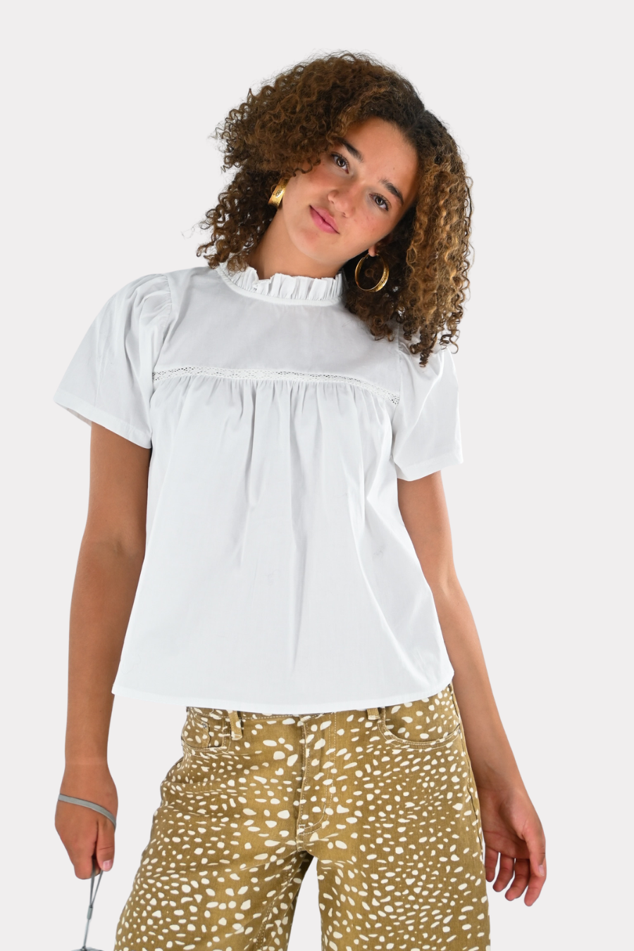 Blouse Serena - blanc