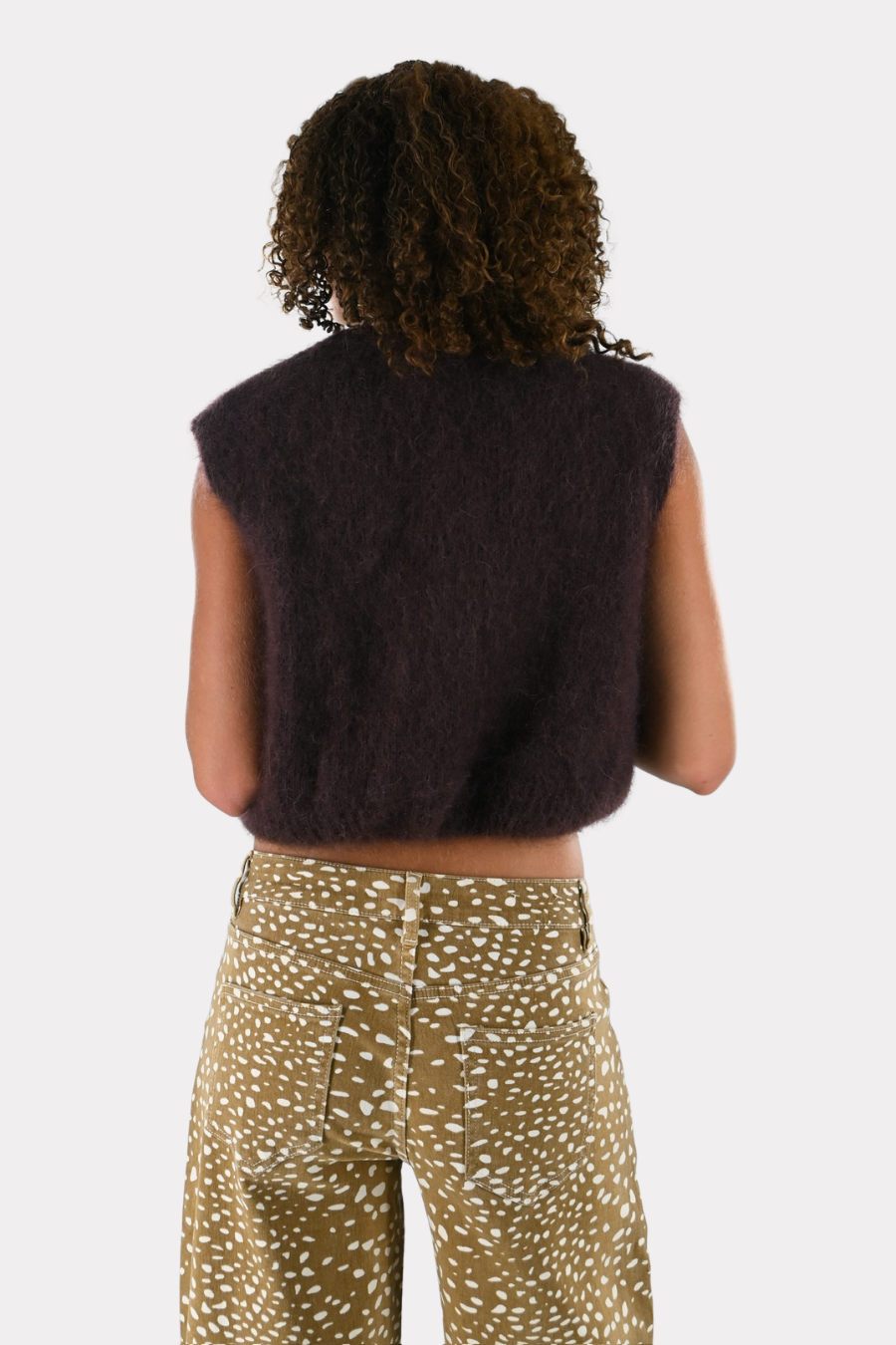 Super soft knit  - bruin