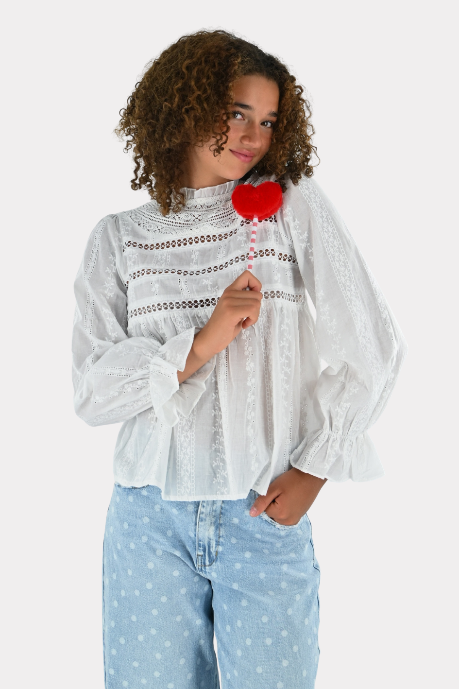 Febe Bluse - blassgelb