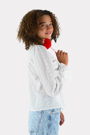 Febe blouse - pale yellow