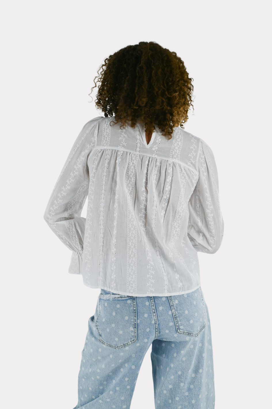 Febe Bluse - blassgelb