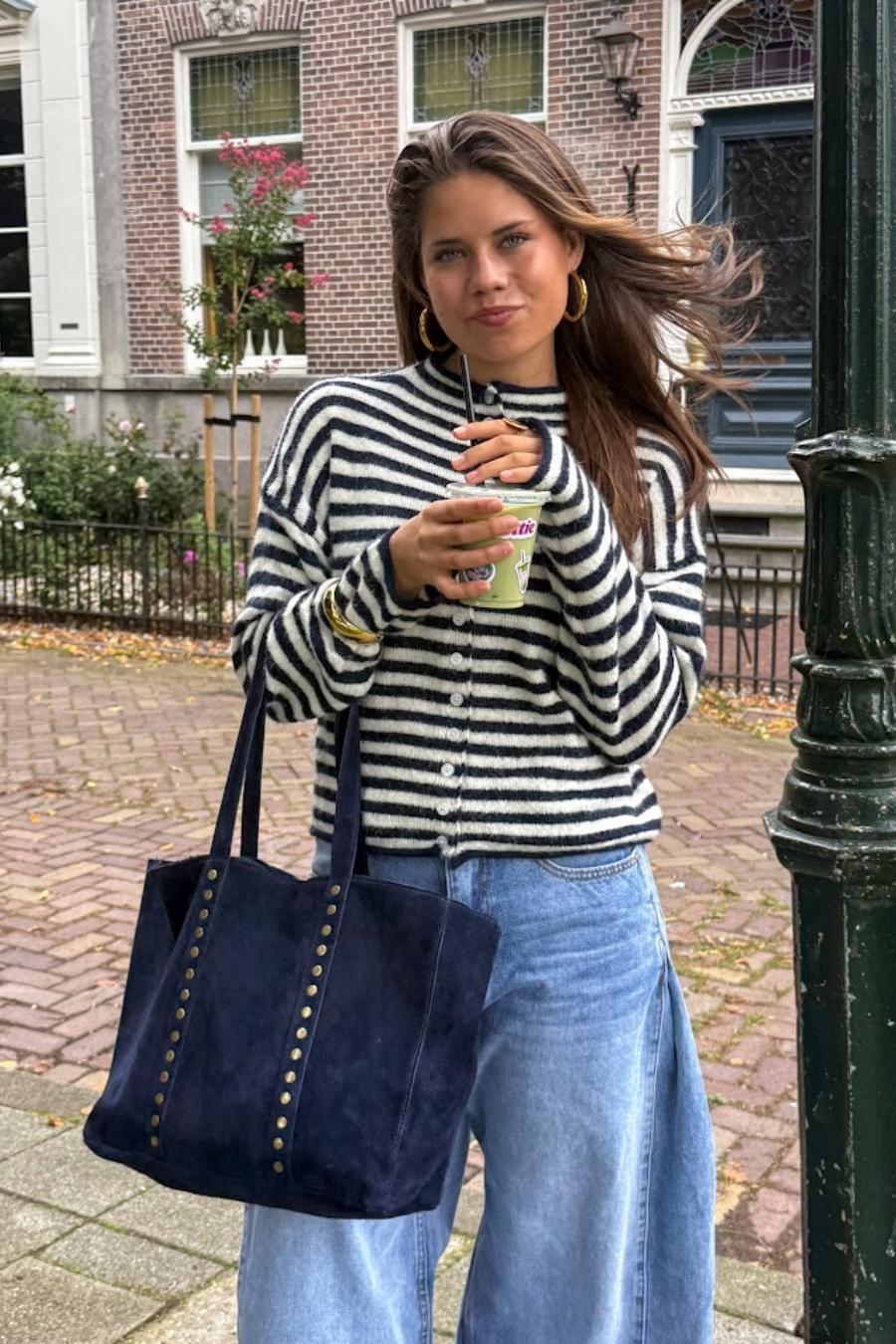 Studs bag - navy